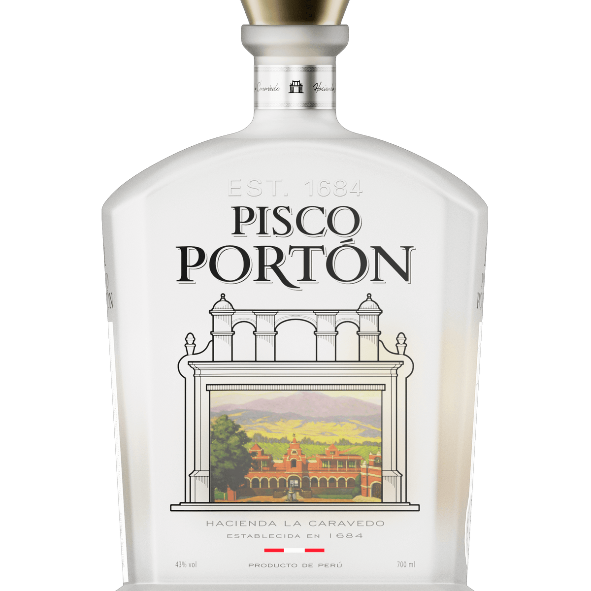 Pisco Portón Acholado 43% Pisco Portón Acholado Pisco – Wooden Cork